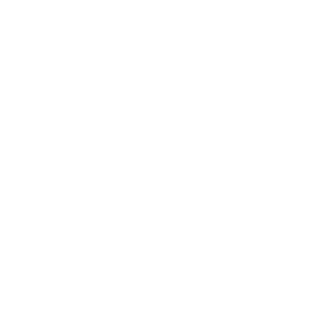 Umoja Coffee main icon with portraying an illustration of a coffee plantation worker carrying coffee in the basket swung over his shoulder. White outline on transparent background.